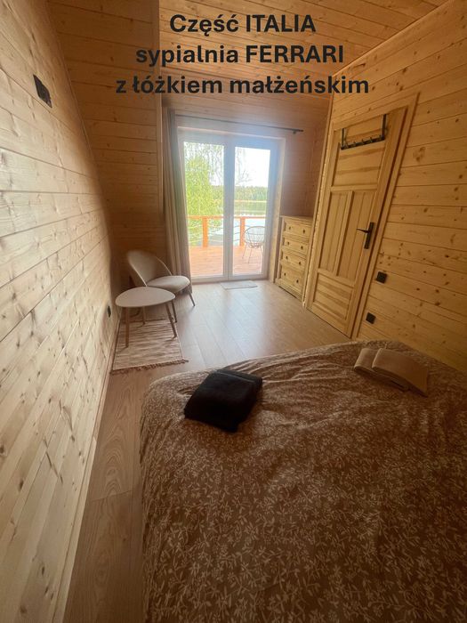 Mazury, dom nad jeziorem, 7 pokoi, sauna, jaccuzi, linia brzegowa