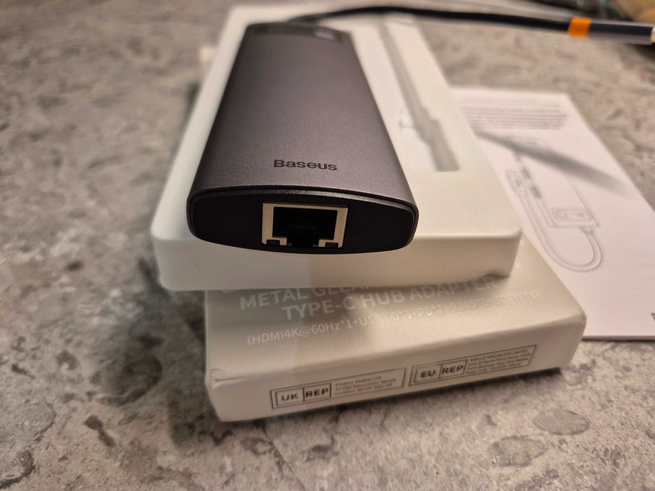 Baseus Metal Gleam Series 8-in-1 HUB USB-C