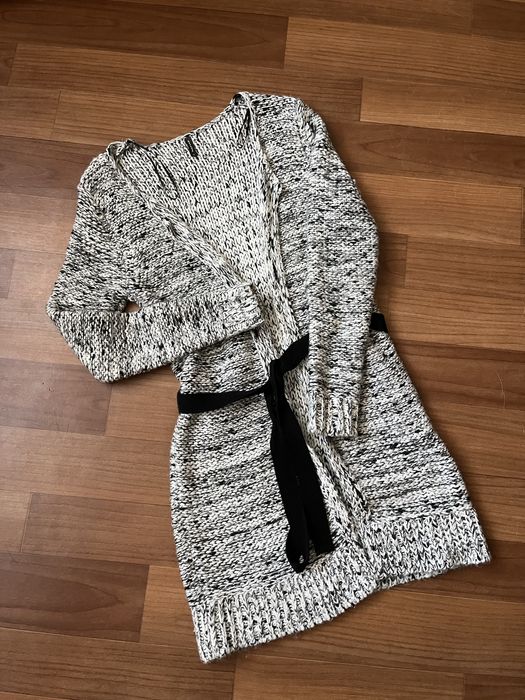 Пальто бежеве довжина міді розмір С, ресі розмір С