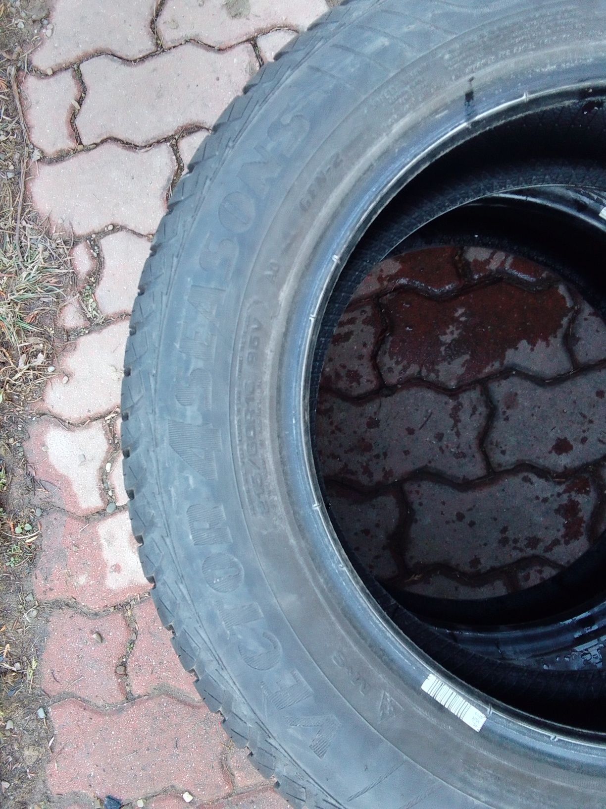 Cena za 2 Opony wielosezonowe 215/60r16 GOODYEAR 2020r 6.5mm