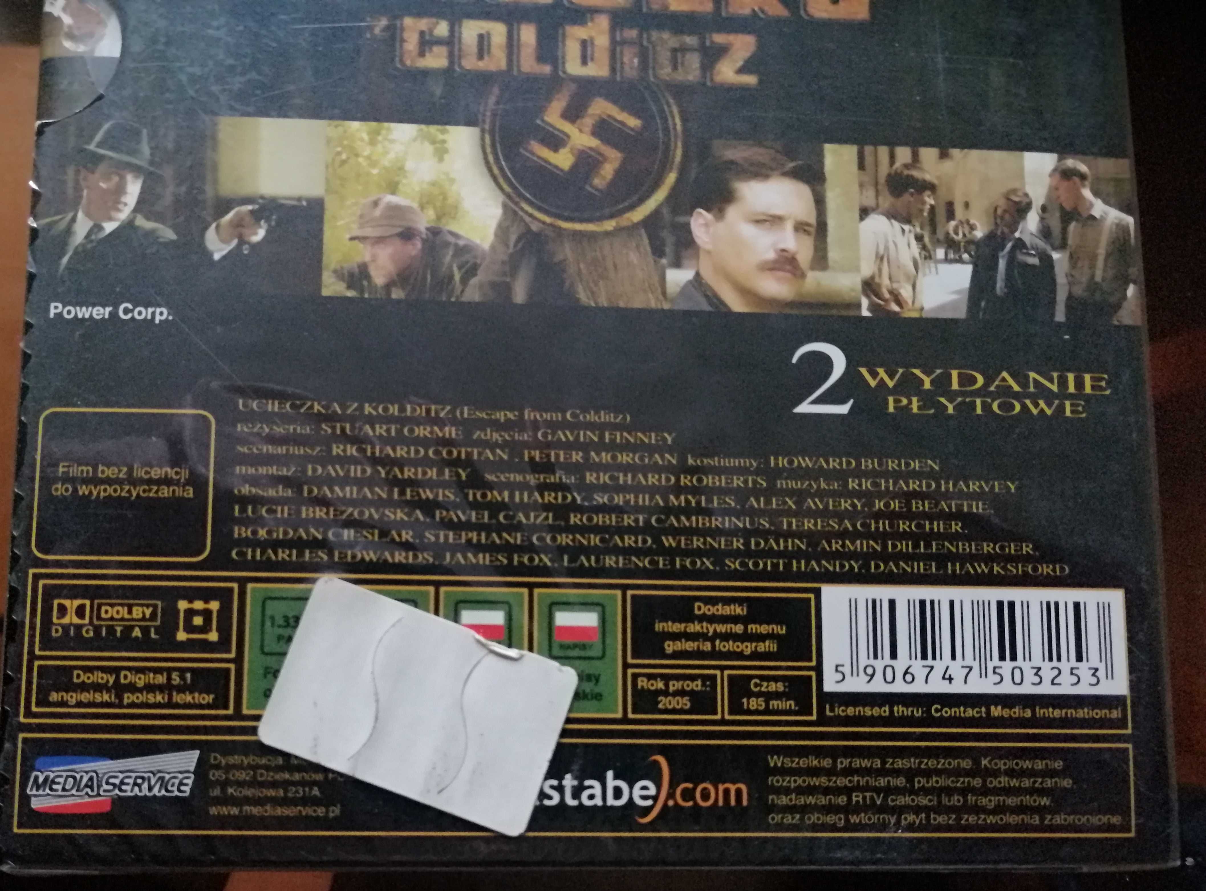 Ucieczka z Coldidz Luis Hardy Miles DVD -edycja 2 płytowa specjalna