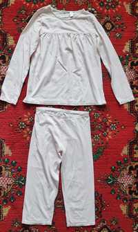 Пижама Okaidi Франция в горошек на рост 138 см костюм для дома