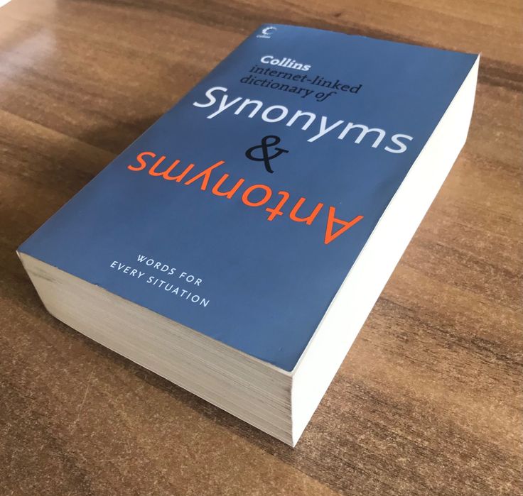 Словник Collins dictionary of Synonyms & Antonyms