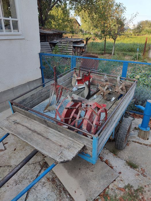 Мотоблок з причепом