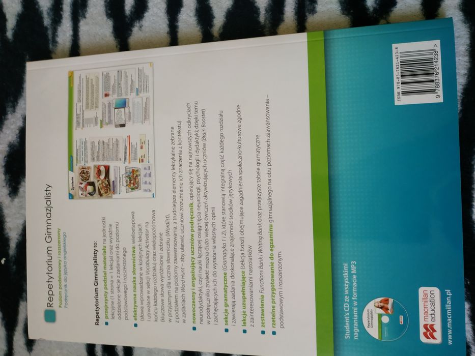 Repetytorium gimnazjalisty do języka angielskiego macmillan