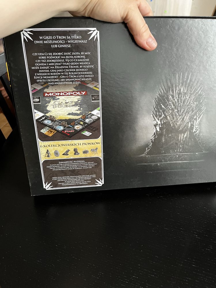 Gra o tron Monopoly w wersji kolekcjonerskiej