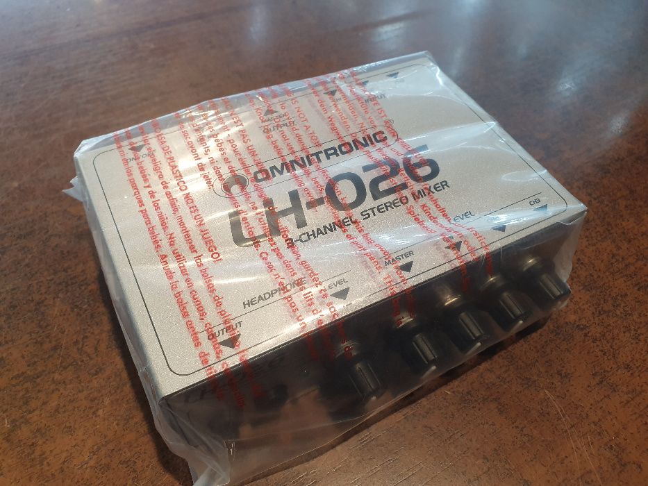 Kanałowy Mikser Stereo OMNITRONIC LH-026 !!! Nowy !!! Combo Szczecin !