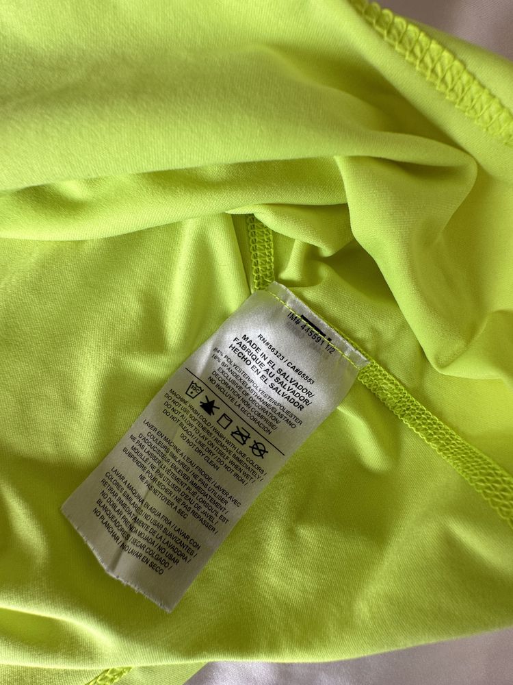 Tank Top desportivo Nike Pro Dri-Fit verde fluorescente