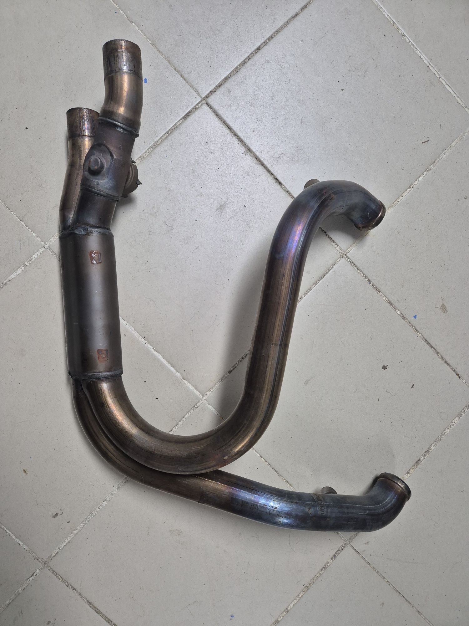 Colector escape Harley Davidson Fatbob 2007 FXDF