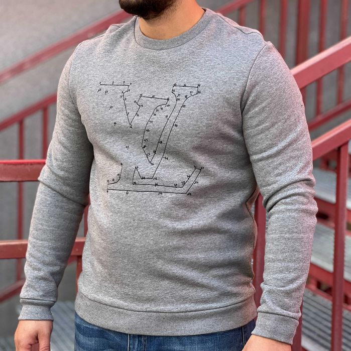 Чоловічі брендові кофти- світшот Louis Vuitton (Луі Вітон)