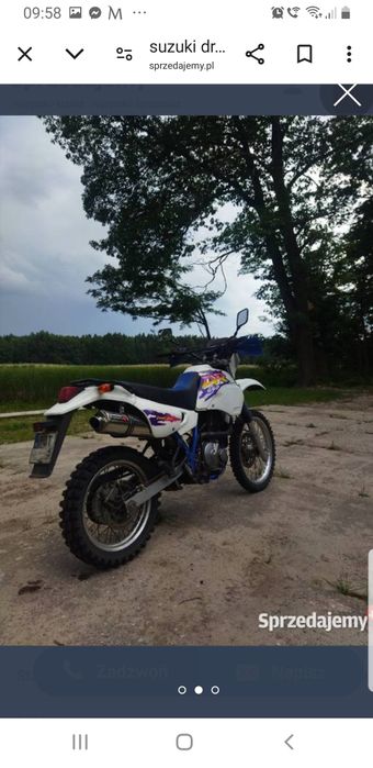 Suzuki DR 650 mały przebieg