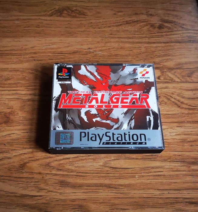 Metal Gear solid Psx Ps2 PS3 PlayStation Unikat