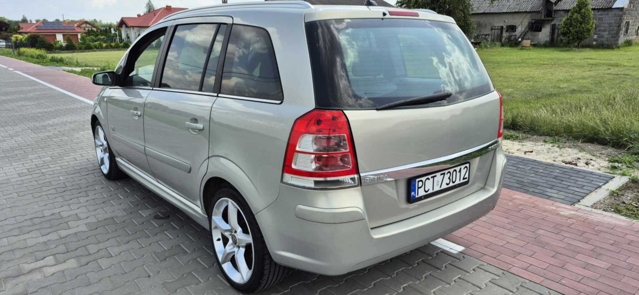Opel Zafira B 1.9 CDTI 150KM 2007r OPC klima 7 os