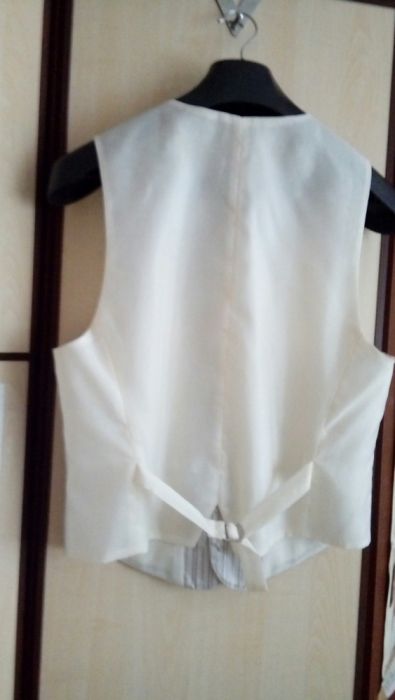 Kamizelka ślubna z musznikiem roz. L