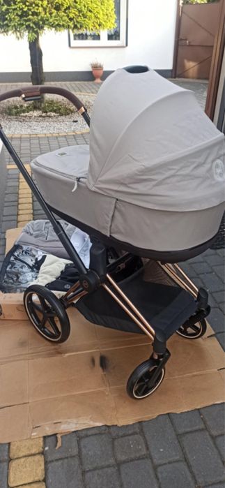 Cybex priam 4.0 tose gold grey 2w1 plus dodatki