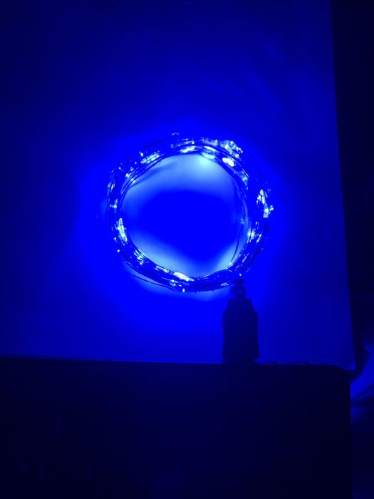 Светодиодная гирлянда с USB/ штора