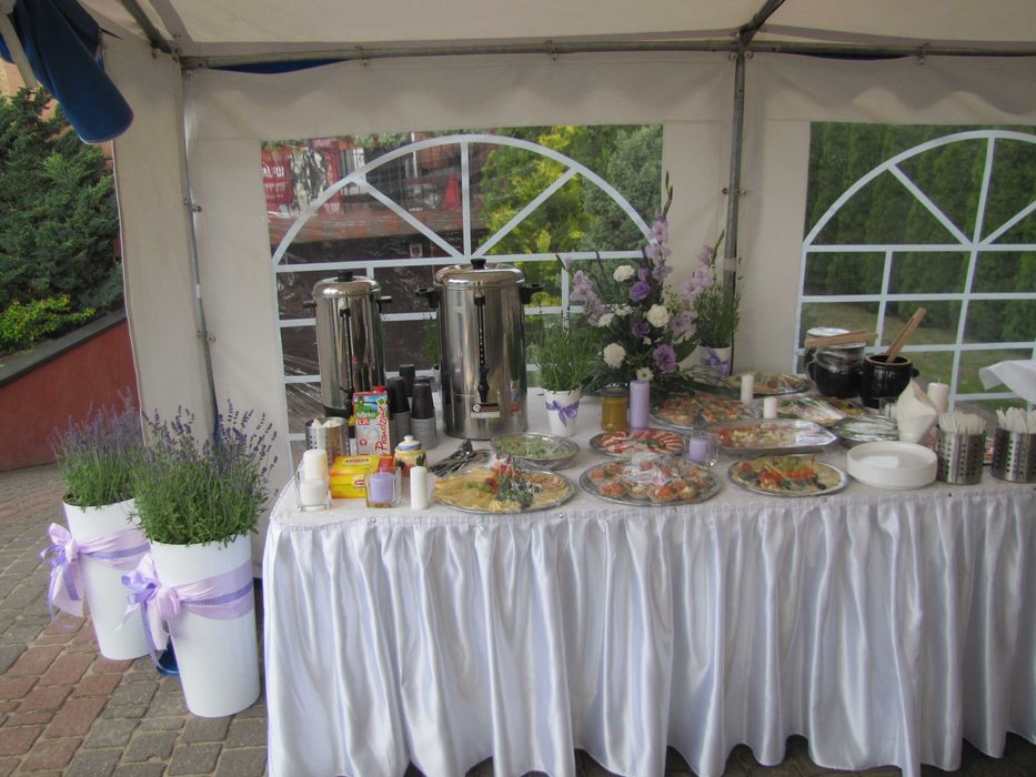 wynajmę zastawę stołową, bemary, warniki,