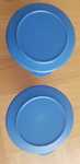 Vendo 2 taças com tampa, Tupperware, nunca utilizadas