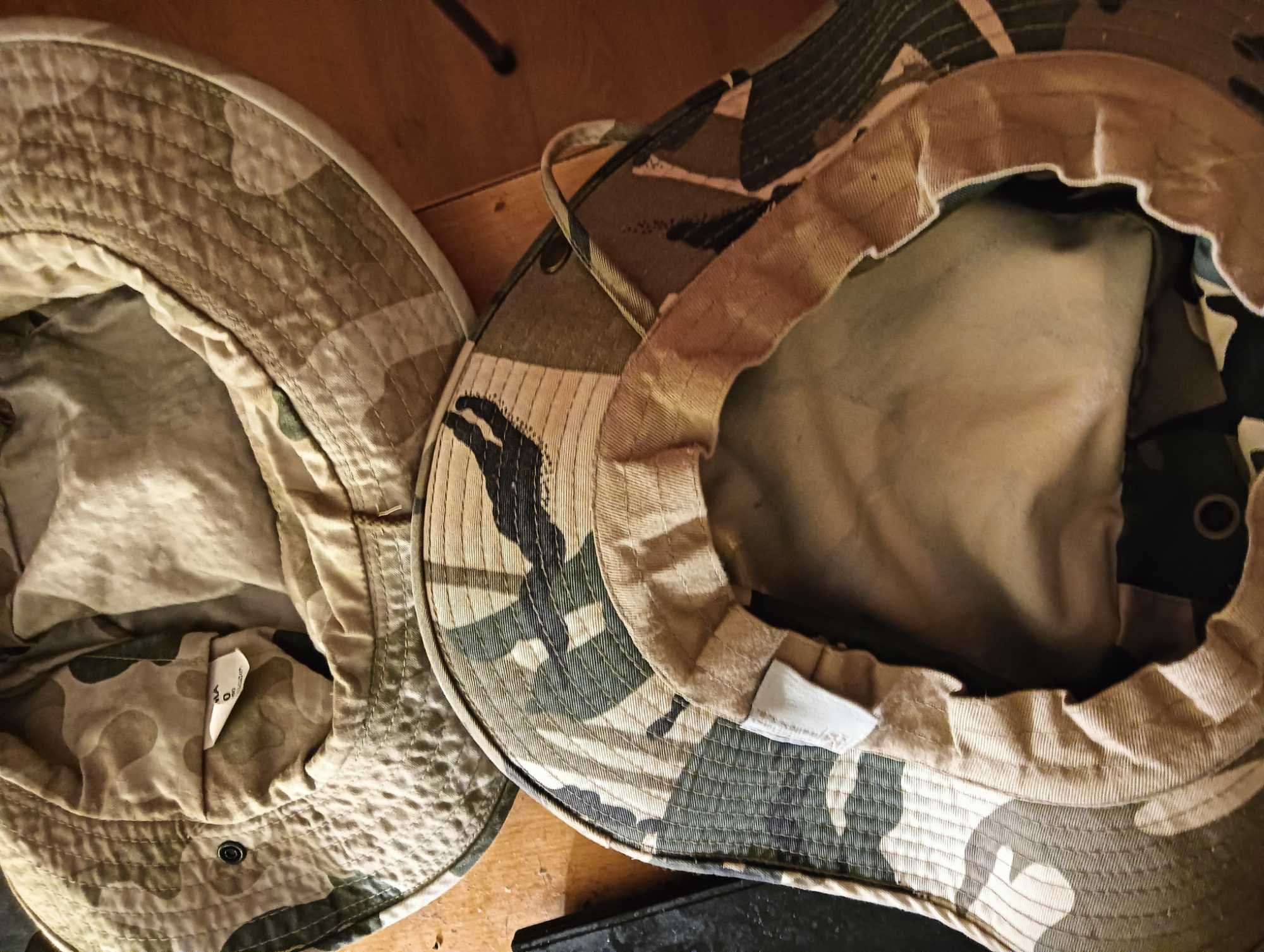 Dwa kapelusze boonie hat/polski pust wz93 r.60/hiszpański dżungla r.58