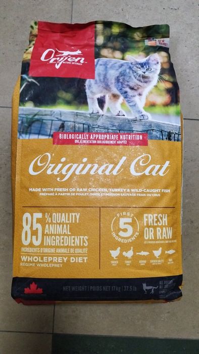 Сухий корм для котів ORIJEN Original Cat 17 кг