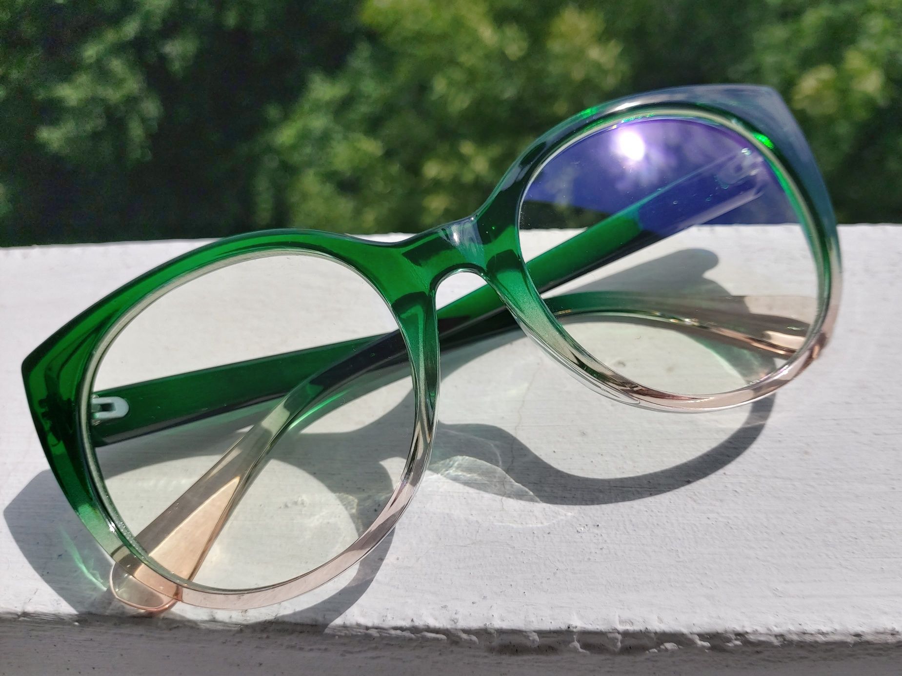 okulary oprawki vintage retro okrągłe