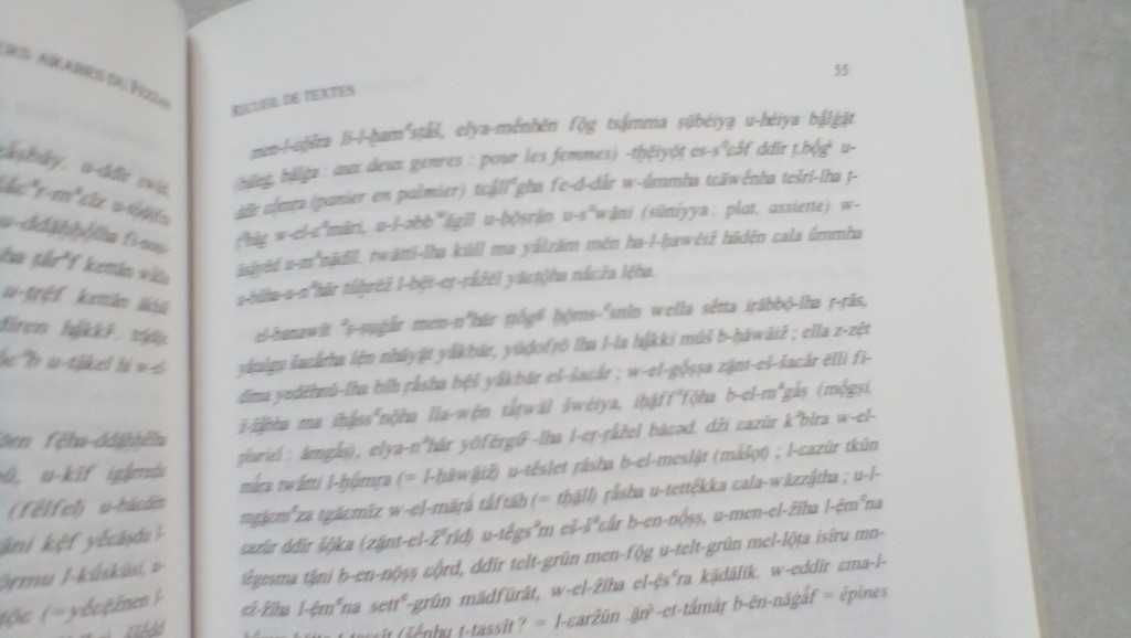 Język arabski teksty dialekt libijski Libia