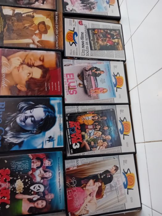 Conjunto de 18 Dvd's Diversos