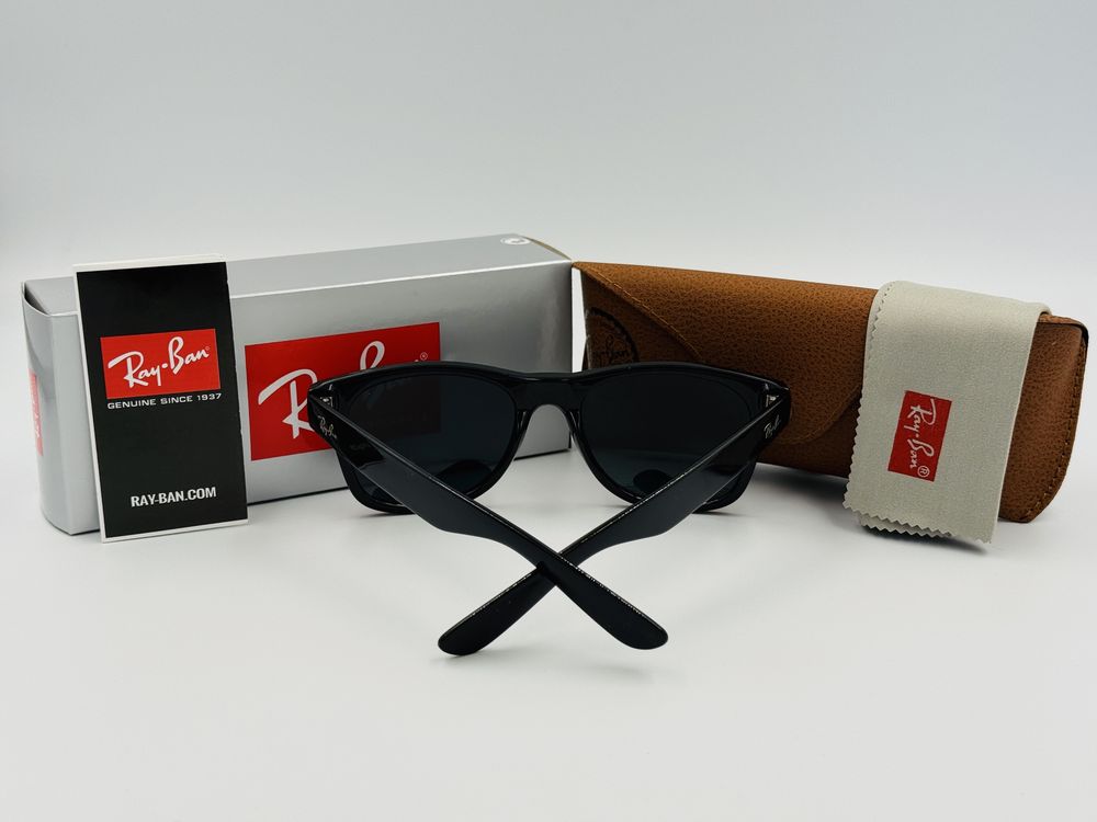 Солнцезащитные очки Ray Ban Wayfarer 2140 Glossy Black 54мм стекло