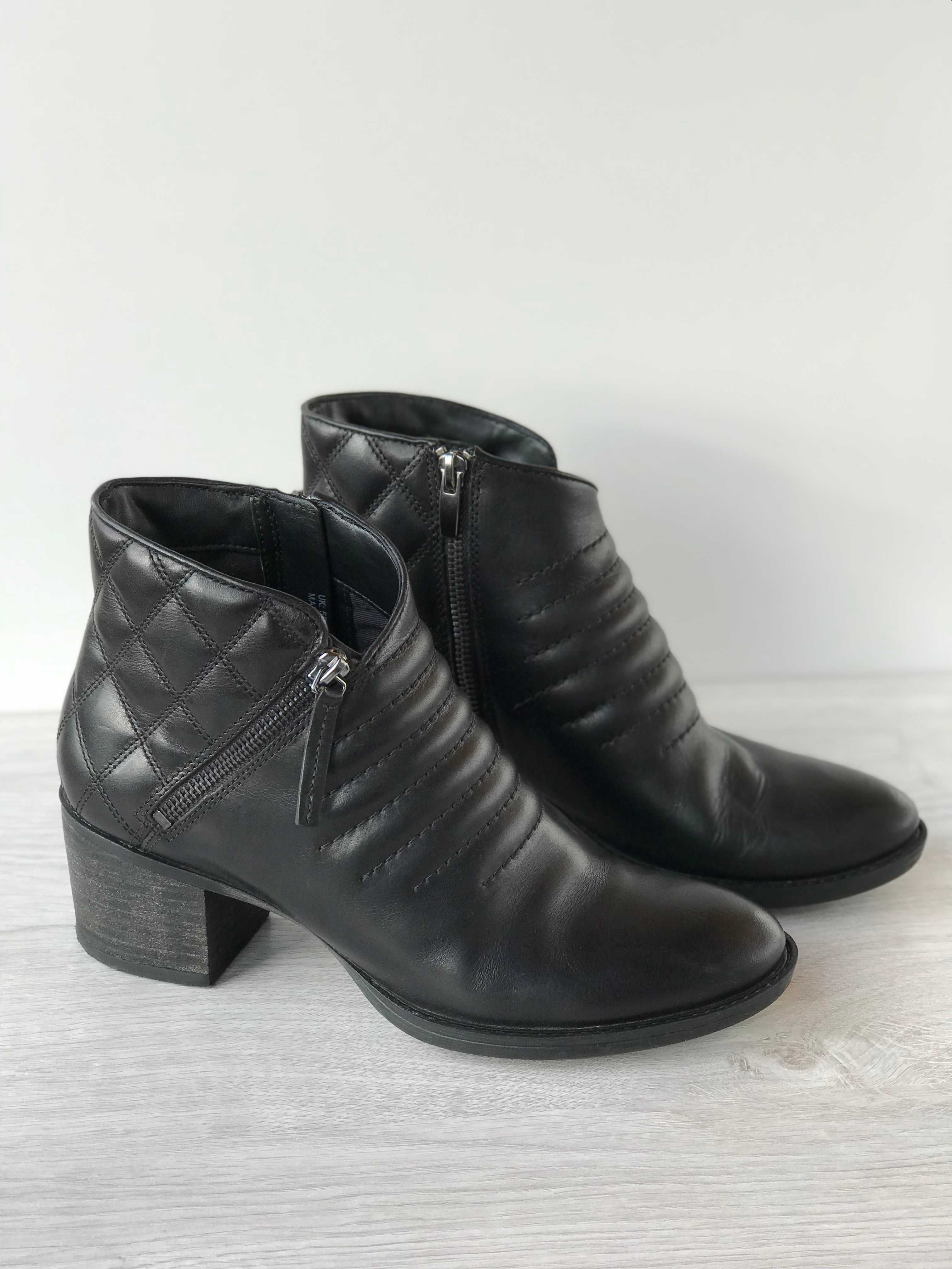 Шкіряні черевики clarks movie retro bootie womens