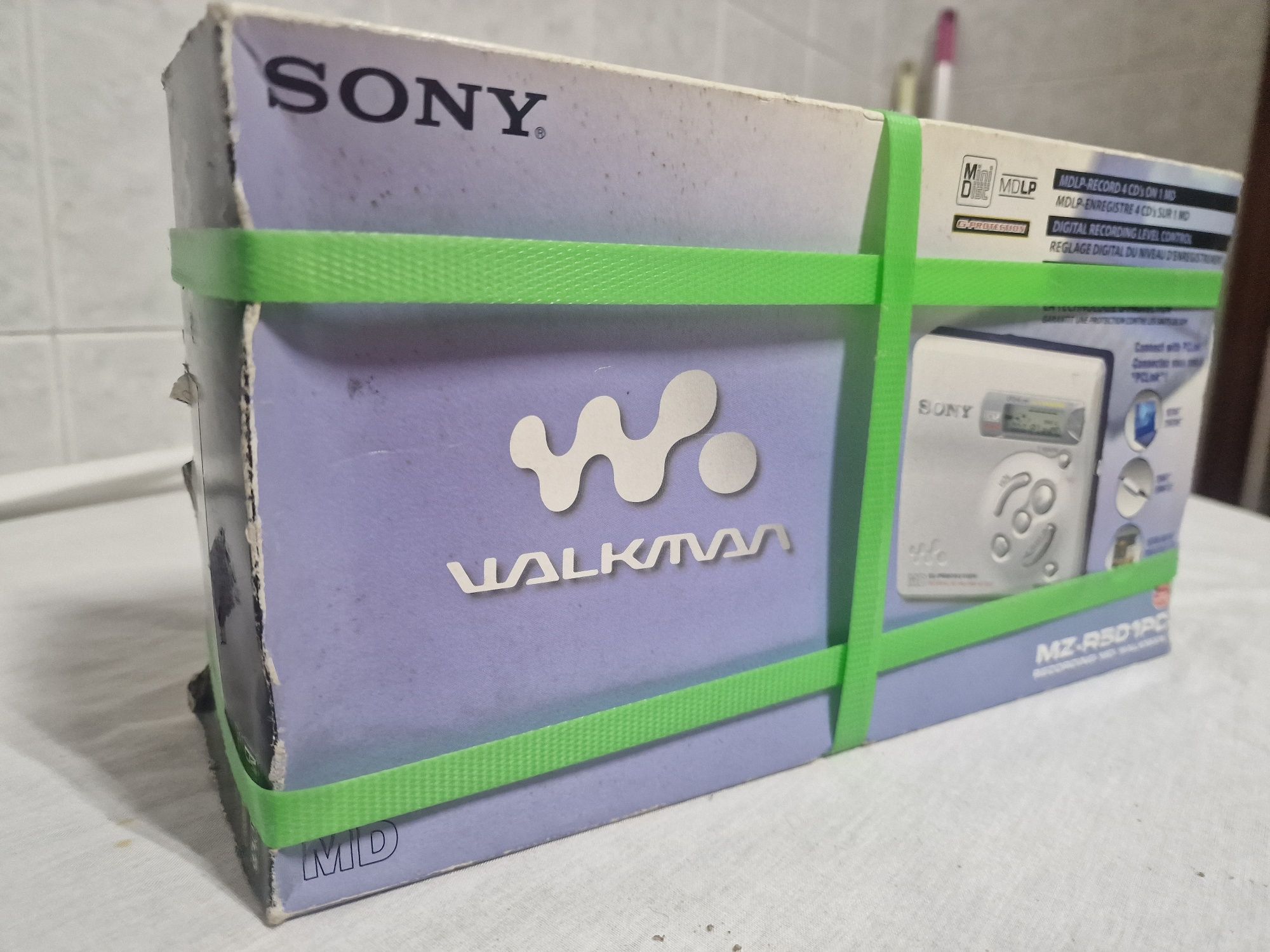 Sony MiniDisc (novo, raro)