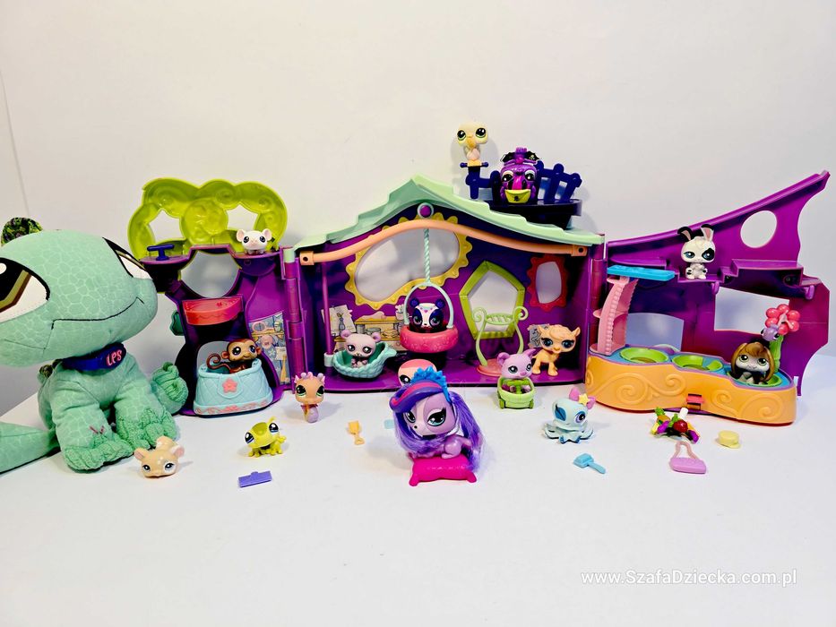 Littlest Pet Shop - Domek dla LPS + Figurki Lps