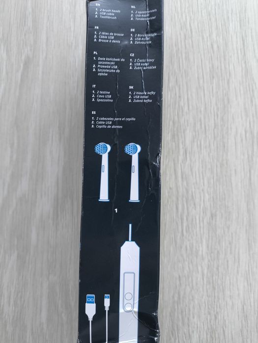 Szczoteczka do zębów elektryczna na USB-C