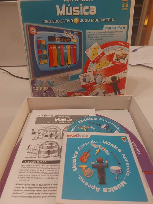 Aprendo Música - Jogo Educativo + Jogo Multimédia -  Educa Multimédia