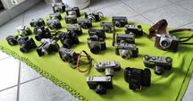 Kolekcja aparatów analogowych – 27 sztuk