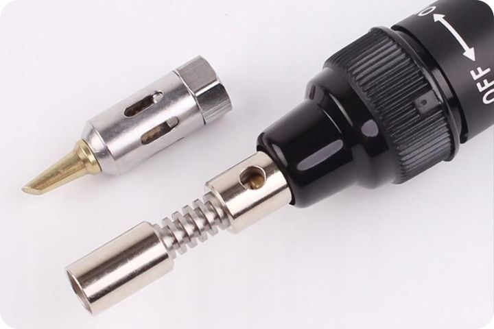 Lutownica Gazowa Gas Opalarka Palnik 3w1 Regulacja Hot Air Groty Zesta