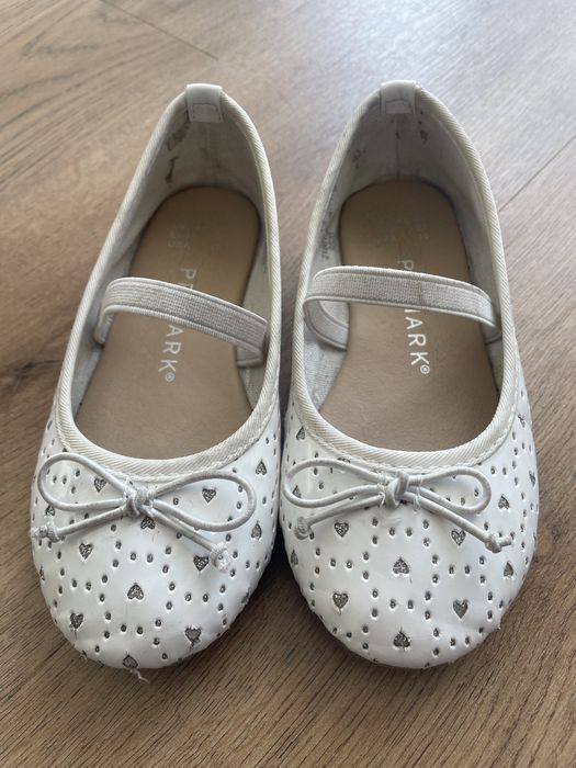 Białe balerinki Primark rozmiar 27