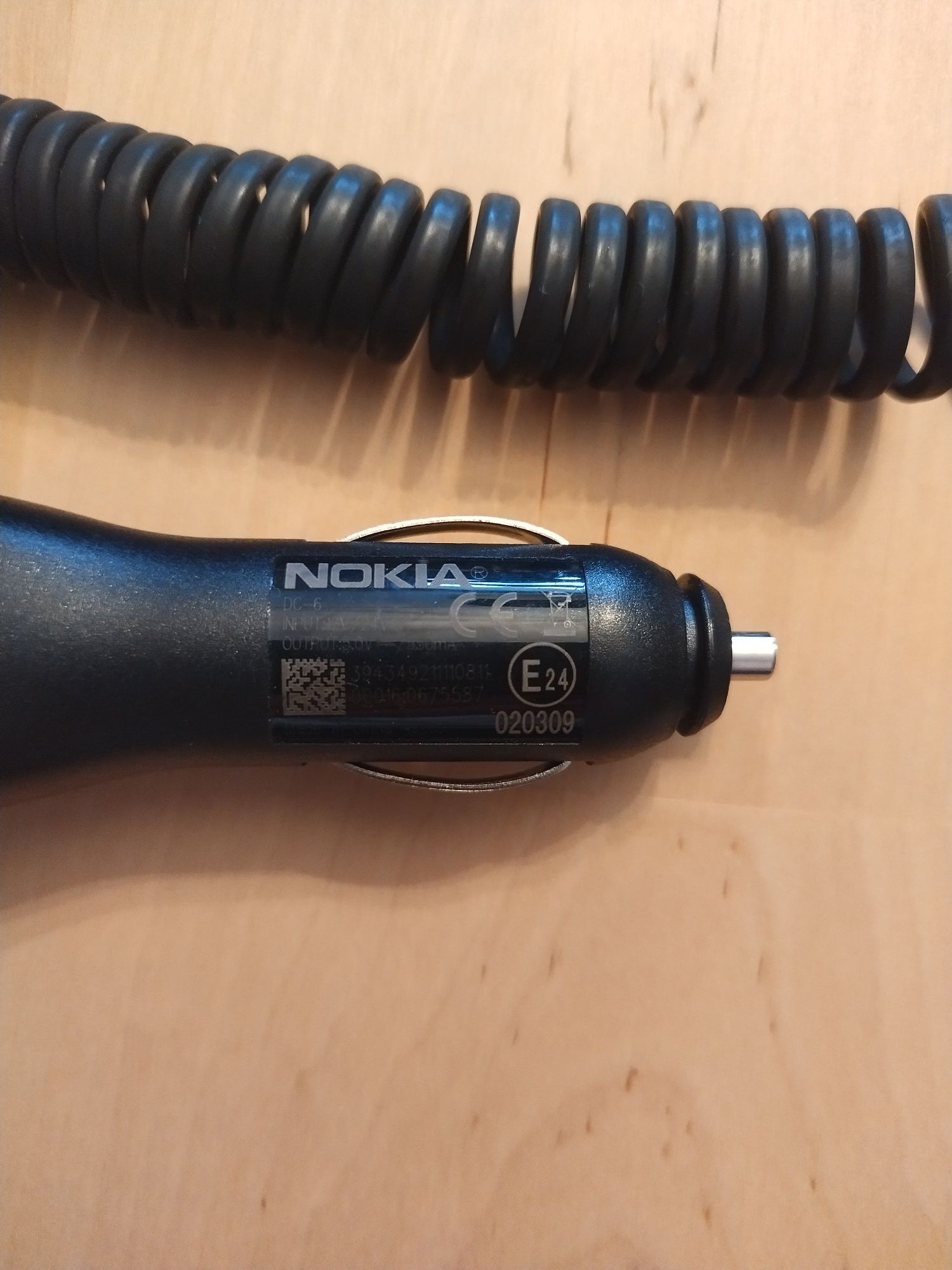 Ładowarka samochodowa micro USB Nokia DC-6