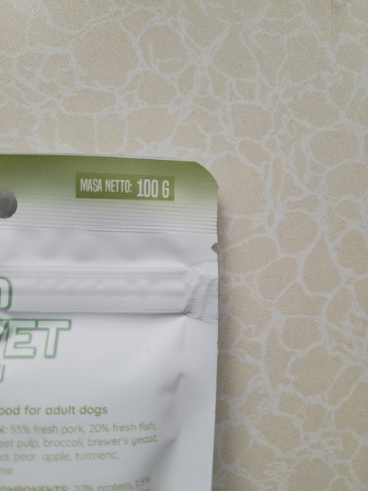 Karma dla psa Arquivet Fresh wieprzowina 100g