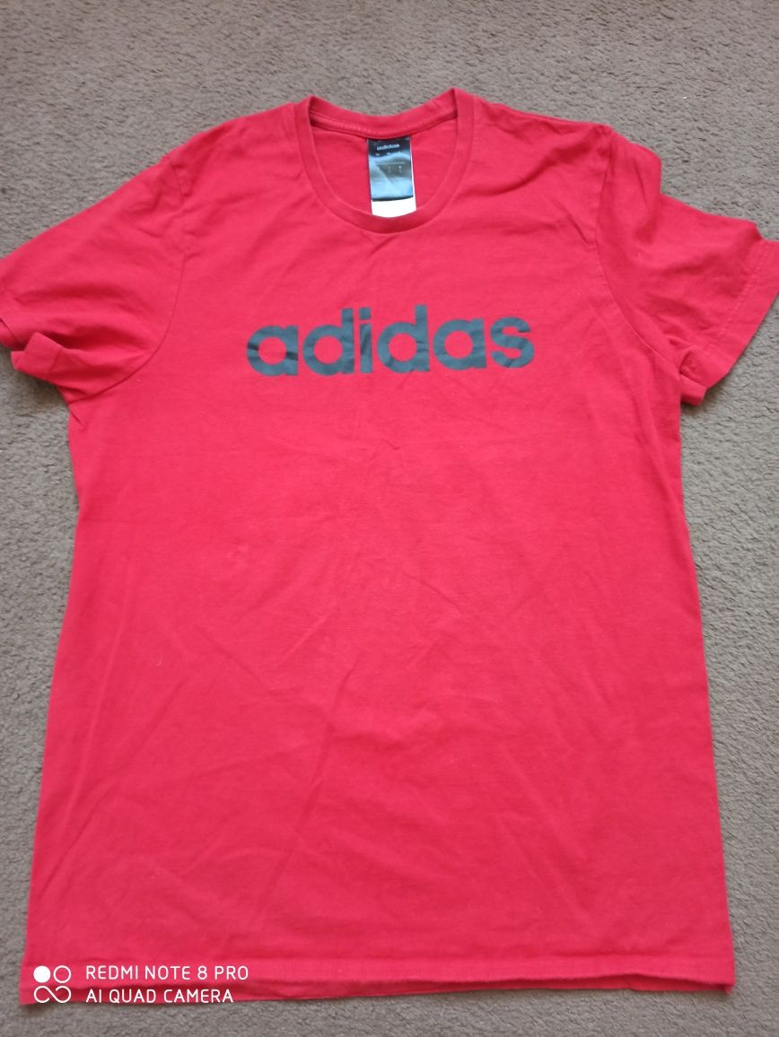 T-shirt adidas S 100% bawełna