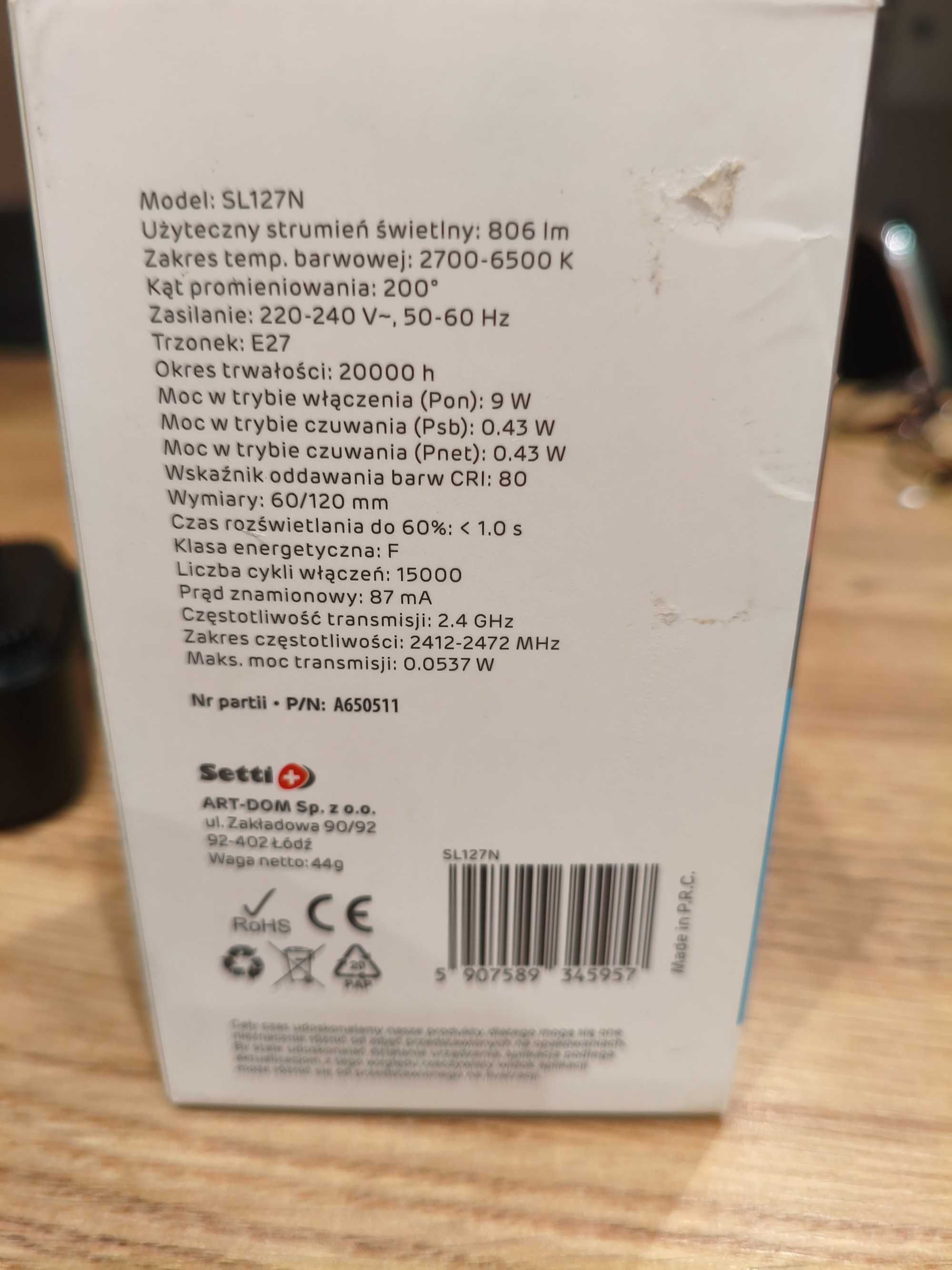 Żarówka Smart Home