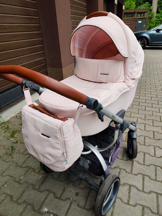 Śliczny wózek Bebetto Luca 2w1