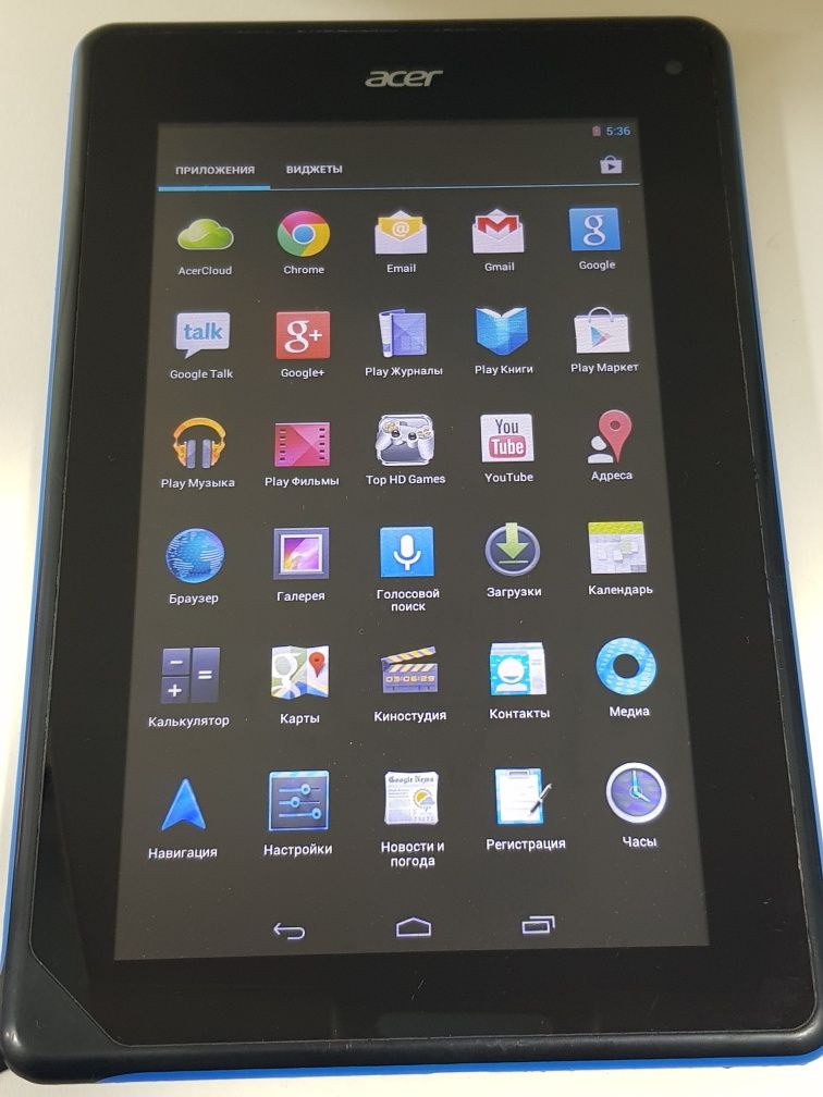 Планшет Acer Iconia Tab B1-A71