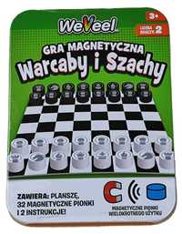 Weveel podróżna gra magnetyczna WeVeel warcaby i szachy