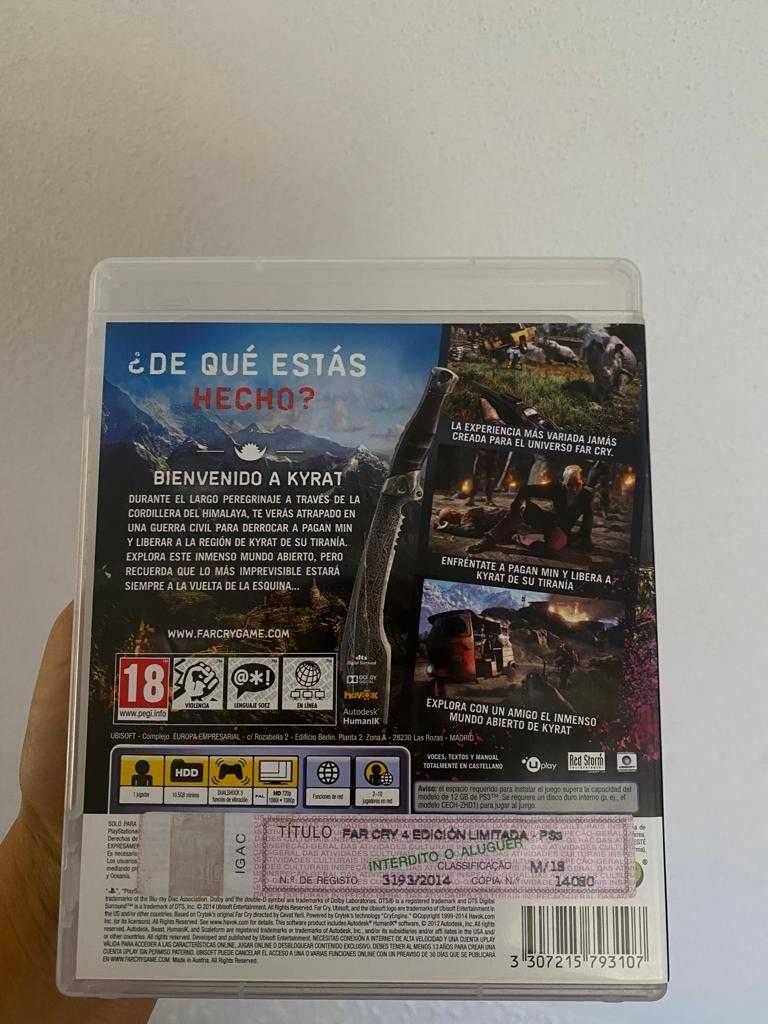 Jogo PS3 - FARCRY 4