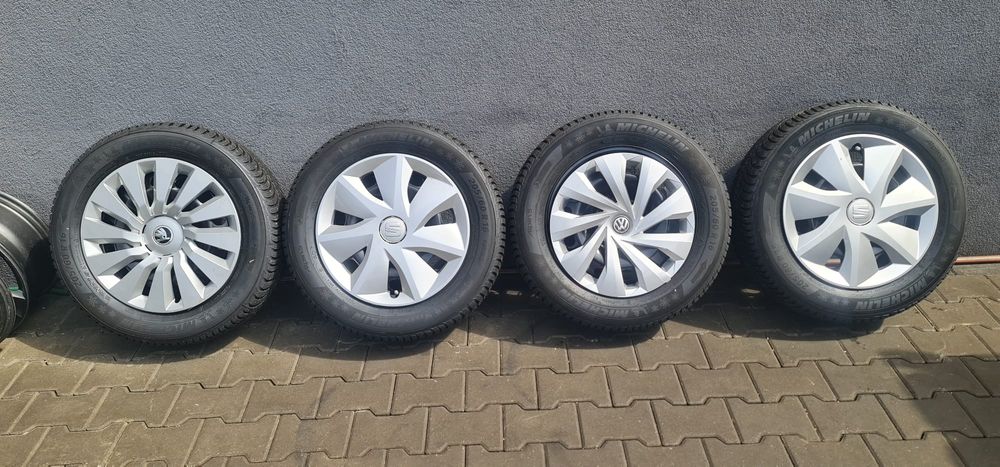 16 5x112 205/60/16 Michelin Nowe Kola komplet Zimowe
