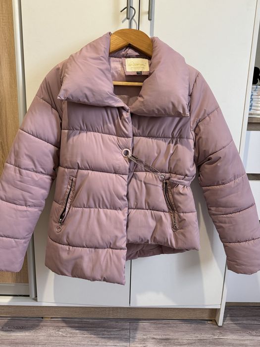 Куртка демісезонна жіноча пудра/рожева