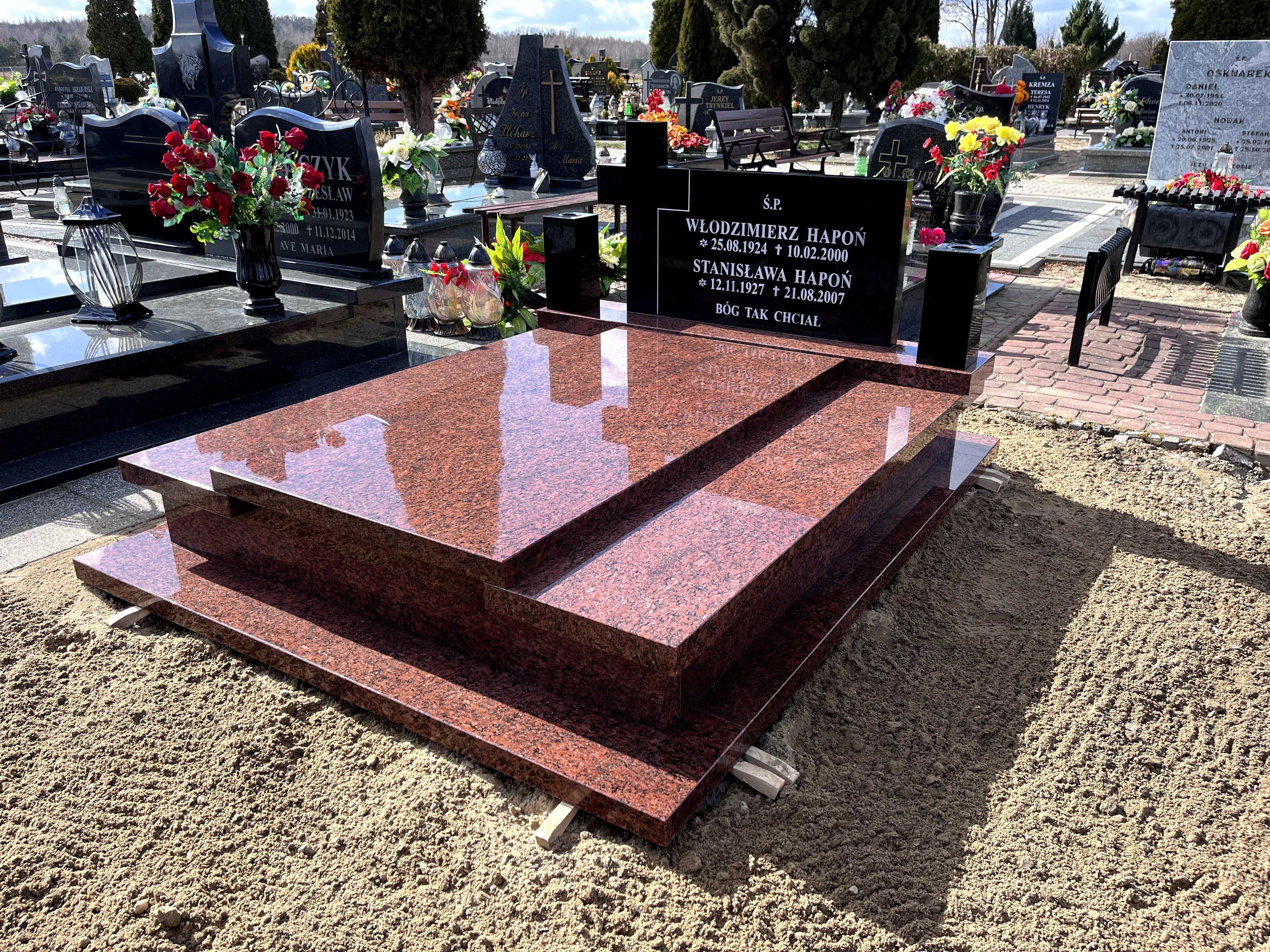 Nagrobki granitowe BRYŁA