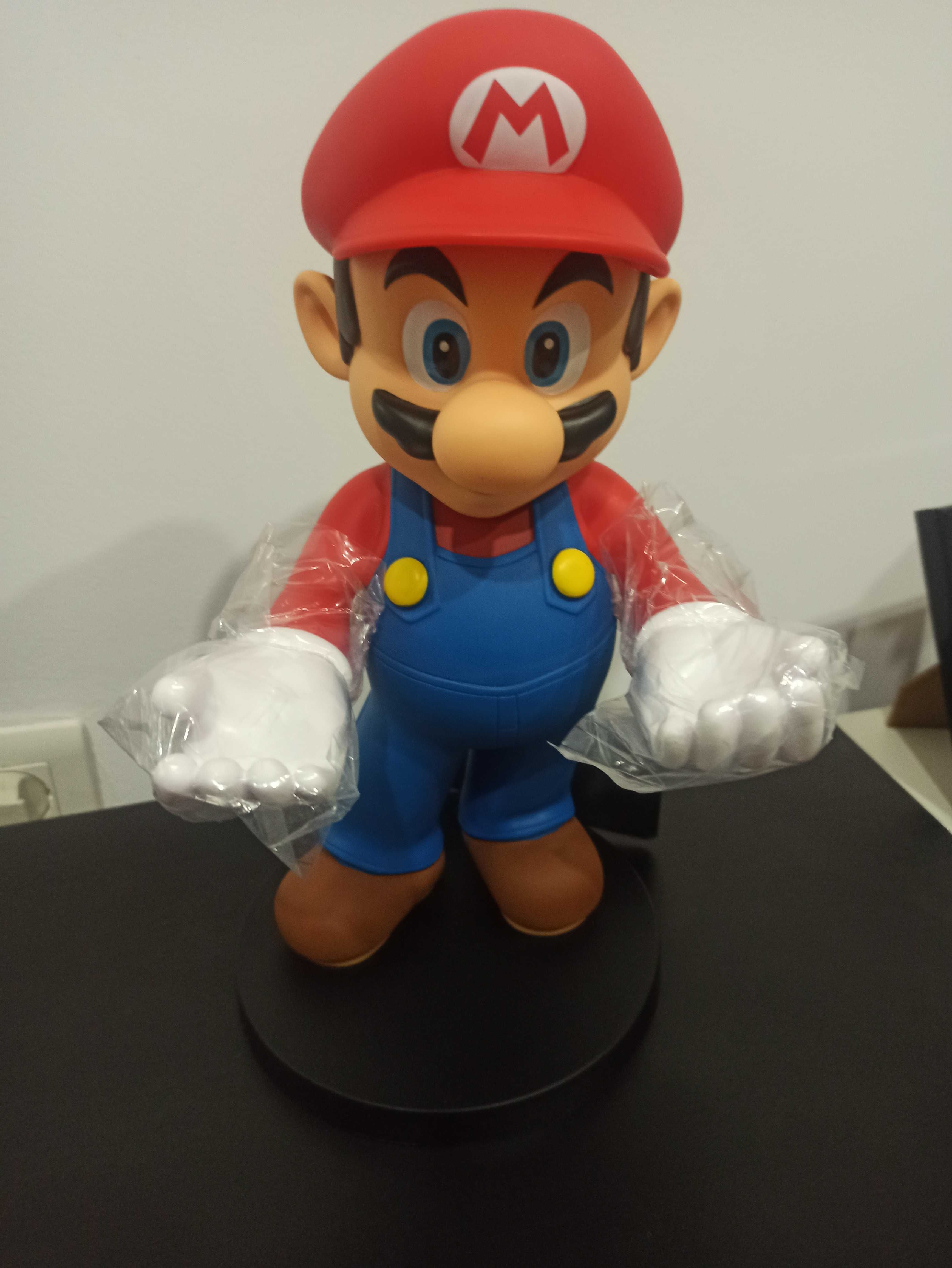 Super Mário suporte comandos Nintendo novo 33 cm altura