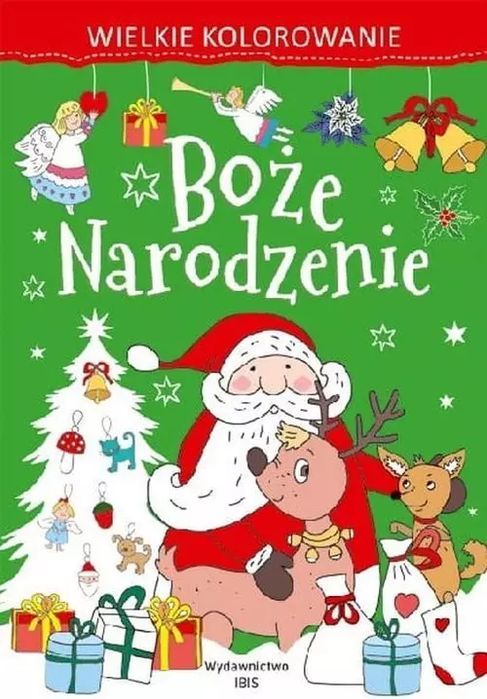 Wielkie kolorowanie. Boże Narodzenie. Books. Nowy Produkt