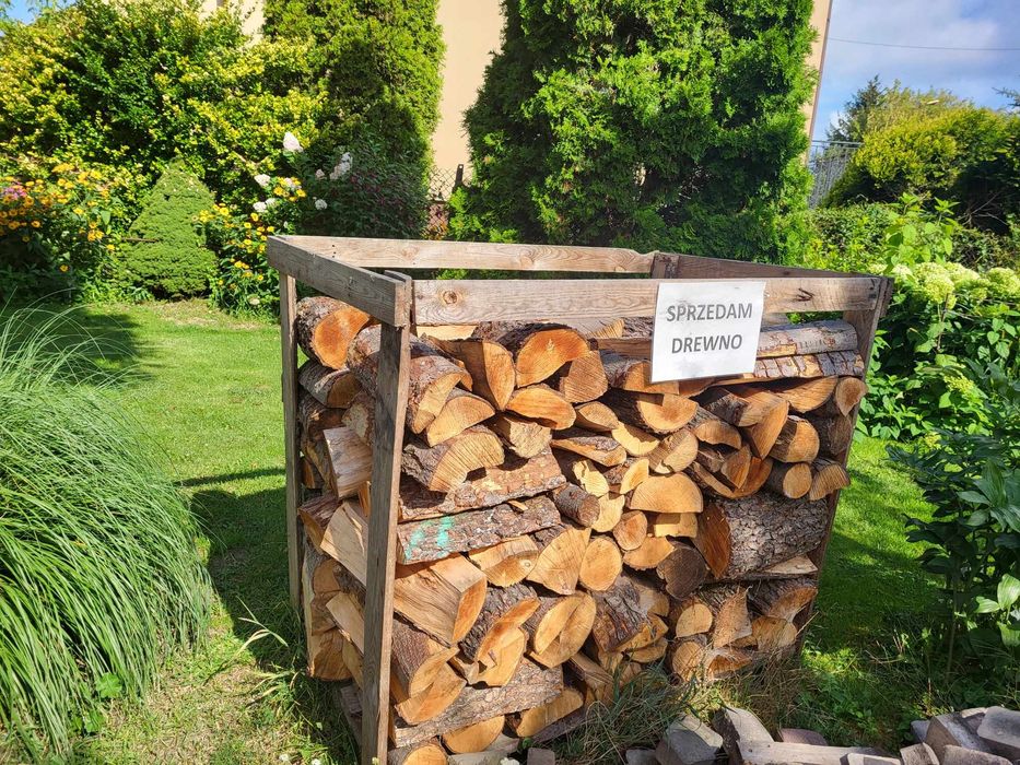 Drzewo kominkowe i opałowe.Brzoza, .Kanki do 30cm